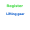 Register - Lifting Gear