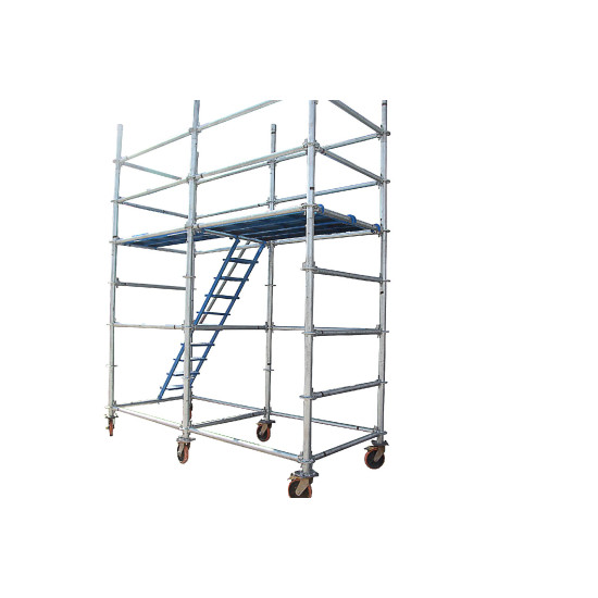 Use of Mobile Scaffold