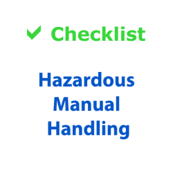 Checklist - Hazardous Manual Handling